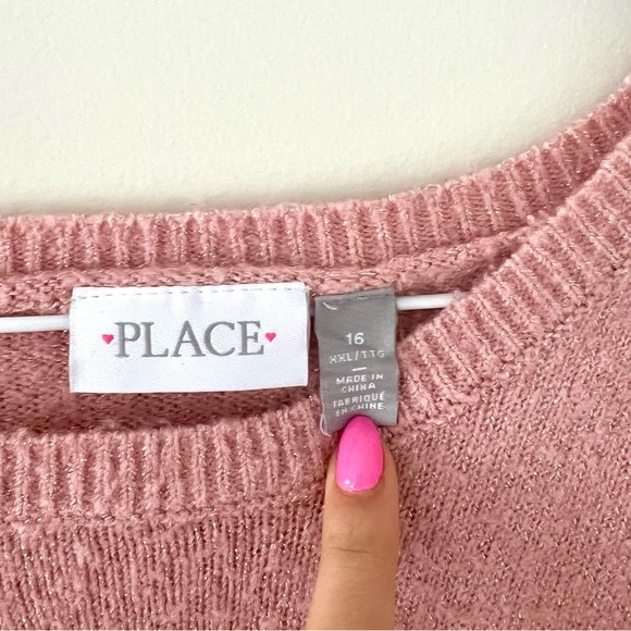 Light Pink Fox Sweater - Picture 2 of 3